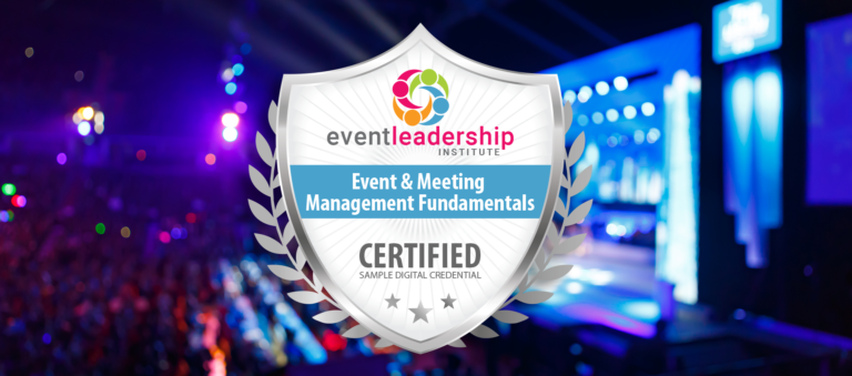 Event & Meeting Management Fundamentals (EMMF-FA19)