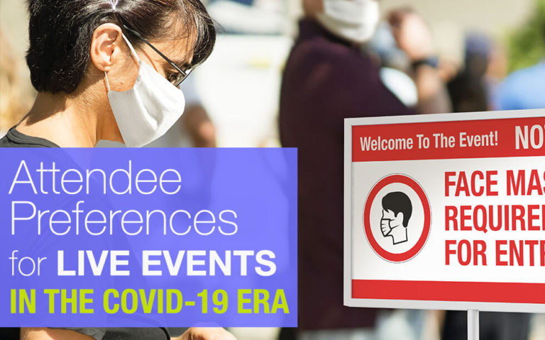 New Research Reveals Attendees’ Preferences for Live Events in the COVID-19 Era
