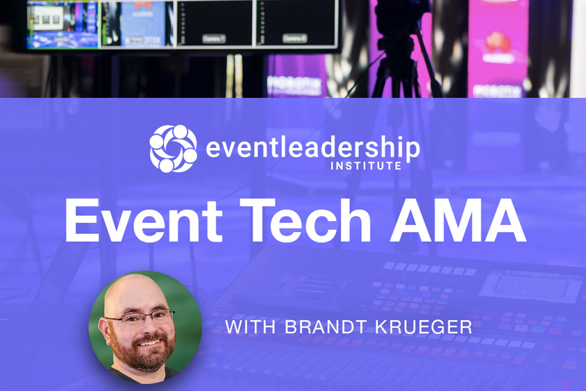 Event Tech AMA with Brandt Krueger – Recorded on Nov 18, 2021